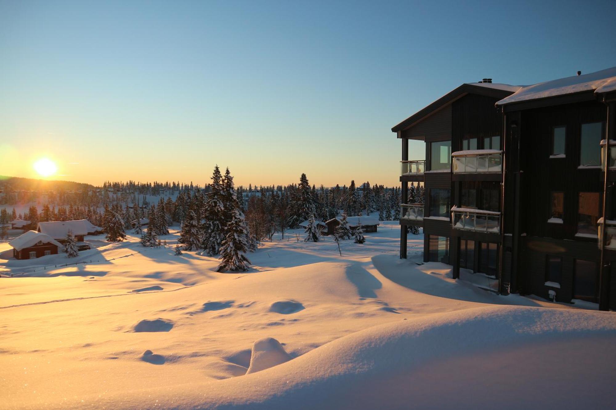 Beautiful Penthouse With Panoramic View At Sjusjoen Διαμέρισμα Εξωτερικό φωτογραφία
